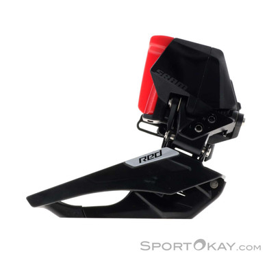 Sram Red AXS E1 2x12-Fach Umwerfer-Schwarz-One Size