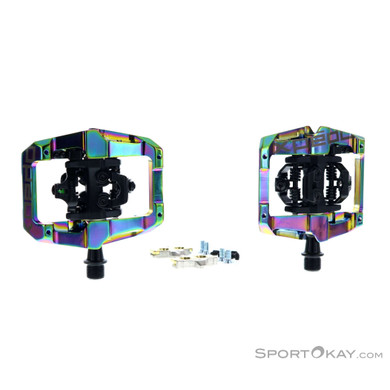 Xpedo GFX Oil Slick Klickpedale-Mehrfarbig-One Size