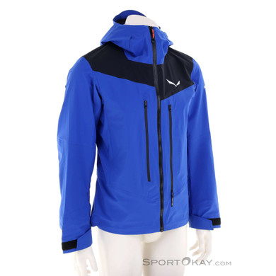 Salewa Ortles PTX 3L Herren Tourenjacke-Blau-M