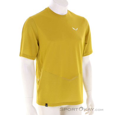 Salewa Pedroc Dry Hybrid Herren T-Shirt-Gelb-M