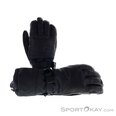 Oakley Ellipse Goatskin Gauntlet Gloves Handschuhe-Schwarz-L