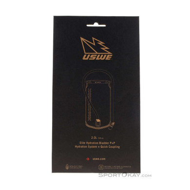 USWE Elite 2L Trinkblase-Transparent-One Size