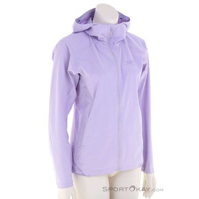 Arcteryx Gamma Lightweight Hoody Damen Outdoorjacke-Lila-M