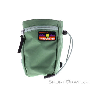 Wild Country Flow Chalkbag-Grün-One Size