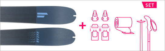 SKITOUREN HAGAN PURE 90mm bis -50% > 3er SET ab 499€ > 4er SET ab 519€
