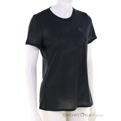 Odlo Zeroweight Engineered Chill Tec Damen Funktionsshirt-Schwarz-S