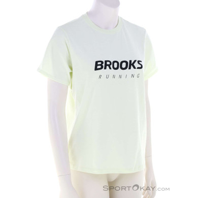Brooks Graphic Damen T-Shirt-Gelb-M