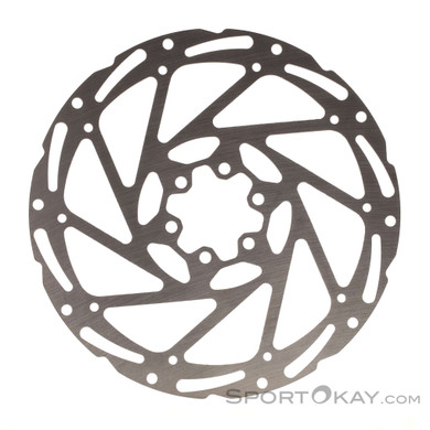 Tektro TR52 180mm 6-Loch Bremsscheibe-Silber-One Size