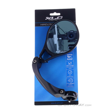 XLC MR-K28 Pedelec Fahrradspiegel Zubehör-Schwarz-One Size