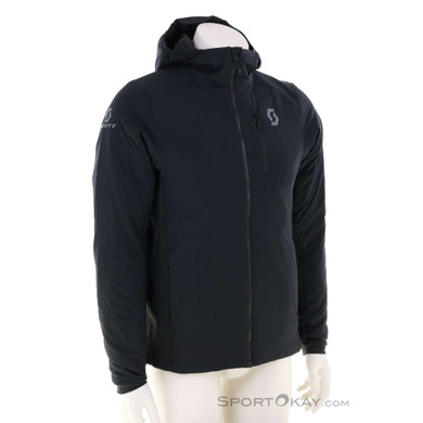 Scott Insuloft Light Hoody Herren Isolationsjacke-Schwarz-S