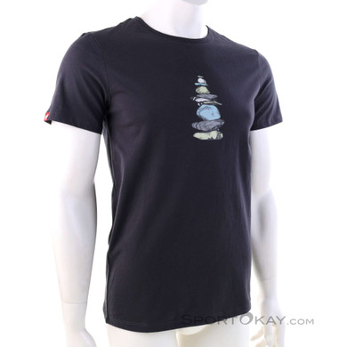 Ocun Classic Stoneman Herren T-Shirt-Schwarz-L