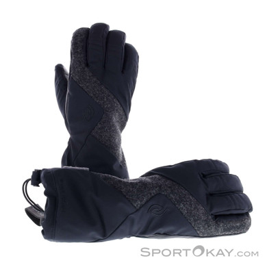 Roeckl Serfaus Handschuhe-Schwarz-9,5