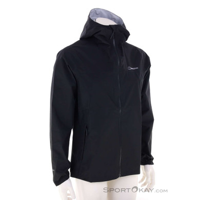 Berghaus Deluge Pro 3.0 Herren Regenjacke-Schwarz-M