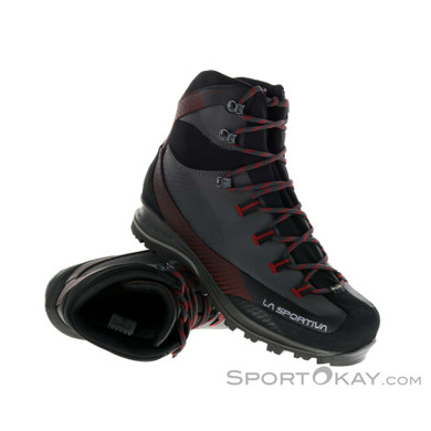 La Sportiva Trango TRK Leather GTX Herren Bergschuhe Gore-Tex-Schwarz-42,5