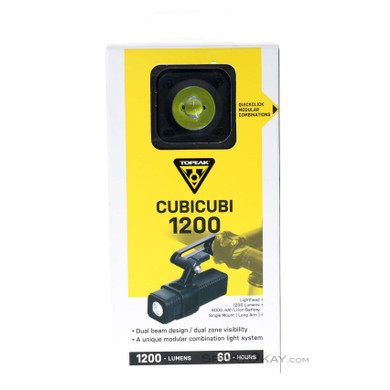 Topeak CubiCubi 1200lm Bike Light Front
