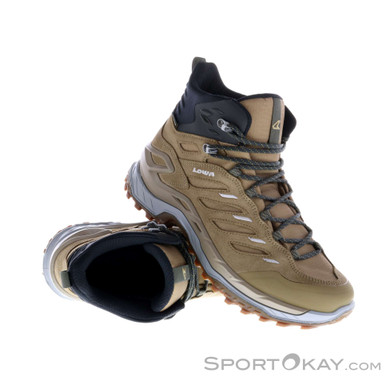 Lowa Innovo GTX Mid Damen Wanderschuhe Gore-Tex-Beige-6