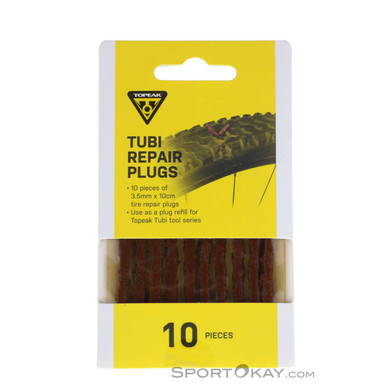 Topeak Tubeless Tire Repair Plugs 3,5mm Zubehör-Schwarz-One Size