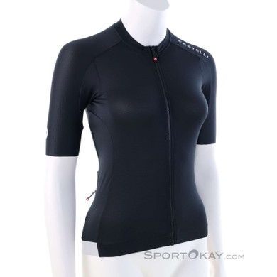 Castelli Espresso 2 Damen Bikeshirt-Schwarz-M