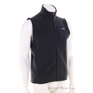 Patagonia R1 Air Fleece Herren Weste-Schwarz-L