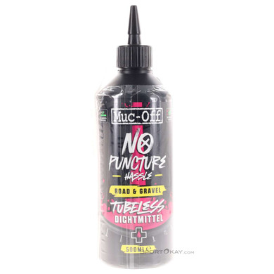 Muc Off No Puncture Road&Gravel 500ml Dichtmilch-Schwarz-One Size