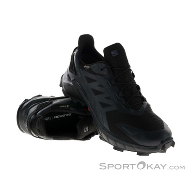 Salomon Supercross 4 GTX Damen Traillaufschuhe Gore-Tex-Schwarz-6