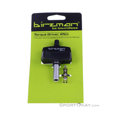Birzman Torque Driver 4 Nm Drehmomentschlüssel-Schwarz-One Size