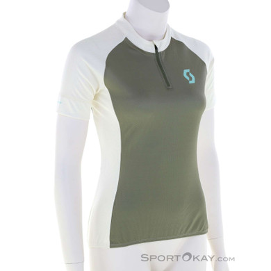 Scott Endurance 20 S/S Damen T-Shirt-Oliv-Dunkelgrün-M
