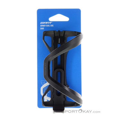 Giant Airway Dual Cage Flaschenhalter-Schwarz-One Size