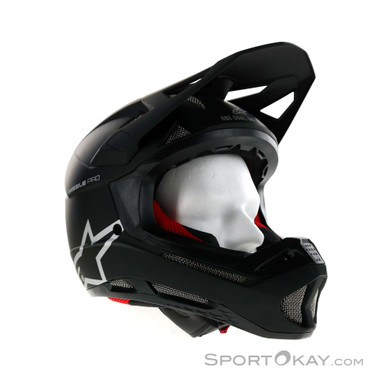Alpinestars Missile Pro Solid Fullface Helm-Schwarz-L