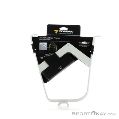 Topeak MTX Dual Side Frame Gepäckträger Zubehör-Grau-One Size