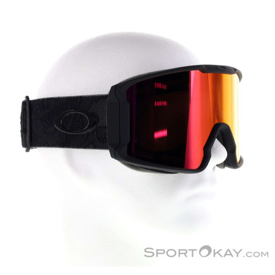Oakley Line Miner L Skibrille-Rot-L