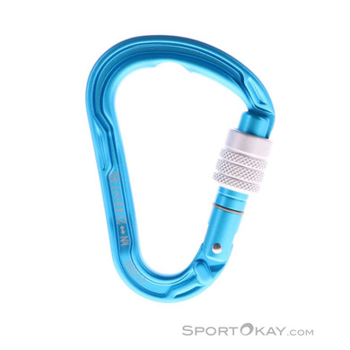 Edelrid Strike Screw HMS-Karabiner-Blau-One Size