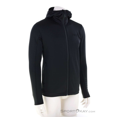 Picture Bake Grid Herren Fleecejacke-Schwarz-M