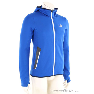 Ortovox Fleece Hoody Herren Fleecejacke-Blau-XL
