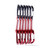 Ocun Hawk QD Wire ECO-PES 16mm 6er Expressschlingen-Set-Rot-10