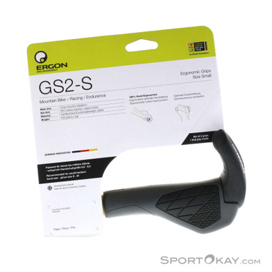 Ergon GS2 Racing Racing Griffe-Schwarz-L