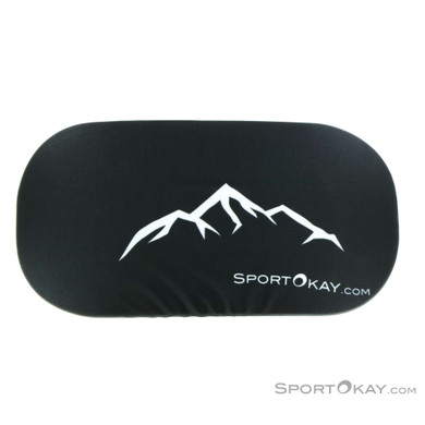 SportOkay.com Skibrillen Schutzhülle-Schwarz-One Size