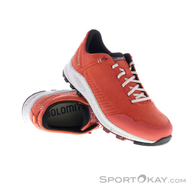 Dolomite Carezza Leather Damen Freizeitschuhe-Rot-7