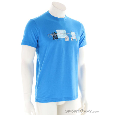 Mammut Mountain 3308m Herren T-Shirt-Blau-L