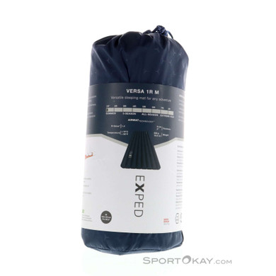 Exped Versa 1R Airmat M 183x52cm Isomatte-Dunkel-Blau-M
