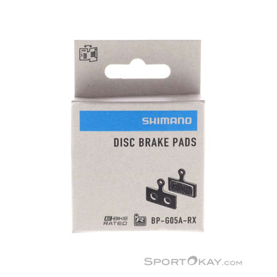 Shimano G05A-RX Resin Bremsbeläge-Grau-One Size