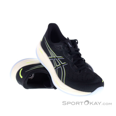 Asics Gel-Cumulus 26 Herren Laufschuhe-Schwarz-9,5