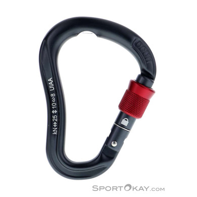 Ocun Eagle Screw HMS-Karabiner-Rot-One Size