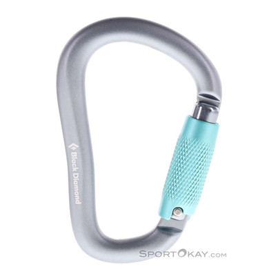 Black Diamond Rocklock Triple Lock HMS-Karabiner-Silber-One Size