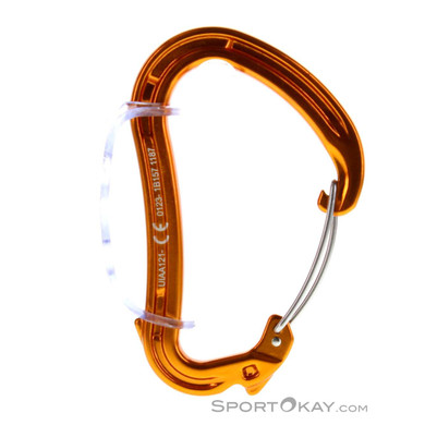 Grivel Carryabiner Materialkarabiner-Orange-One Size
