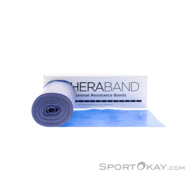 Thera Band 5,5m Fitnessband-Blau-One Size