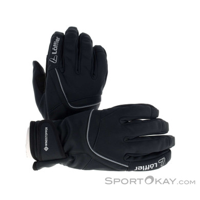 Löffler Tour Gloves WS Warm Handschuhe-Schwarz-8-8,5