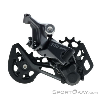 Shimano Deore RD-M5130 10-Fach Shadow+ Schaltwerk-Schwarz-One Size