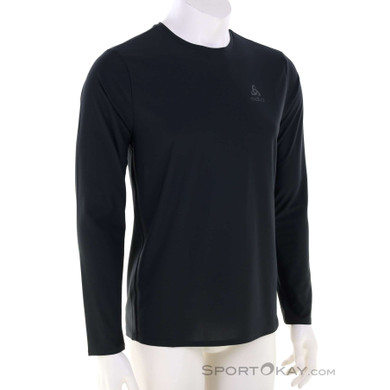 Odlo Zeroweight Chill-Tec LS Herren Funktionsshirt-Schwarz-M