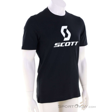 Scott Icon Herren T-Shirt-Schwarz-M
